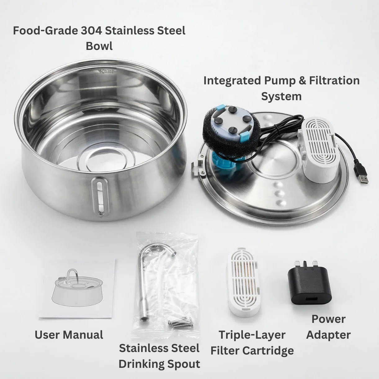 Rhykin™ Pet Fountain