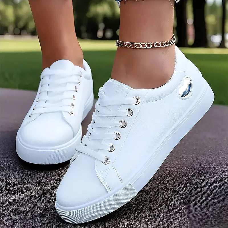 White Women's Casual Shoe