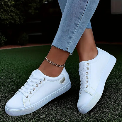 White Women's Casual Shoe